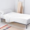 Bajera 100% Algodón Basic 90x200x32 Cm (cama 90) Blanco