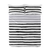 Sábana 100% Algodón Stripes 210x270 Cm (cama 135/140) Multicolor