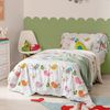 Juego Nórdico 2 Piezas 100% Algodón Little Birds 180x220 Cm (cama 105) Multicolor