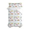 Juego Nórdico 2 Piezas 100% Algodón Little Birds 180x220 Cm (cama 105) Multicolor