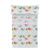 Juego De Sábanas 2 Piezas 100% Algodón Little Birds 180x270 Cm (cama 105) Multicolor