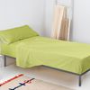 Bajera 100% Algodón Basic 105x200x32 Cm (cama 105) Verde