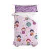 Juego Nórdico 100% Algodón Cherry Blossom Cama 80/90 (155x220 Cm) Multicolor