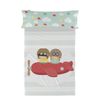 Juego De Sábanas 2 Piezas 100% Algodón Learning To Fly 160x270 Cm (cama 80/90) Multicolor