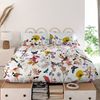 Sábana 100% Algodón Birds Of Paradise 160x270 Cm (cama 80/90) Multicolor