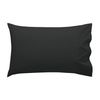 Funda De Almohada 100% Algodón Basic 40x60 Cm (maxicuna) Negro