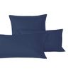 Funda De Almohada 100% Algodón Basic 45x155 Cm (cama 135/140) Azul Marino