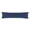 Funda De Almohada 100% Algodón Basic 45x155 Cm (cama 135/140) Azul Marino