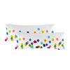 Funda De Almohada 100% Algodón Confetti 80x80 Cm Multicolor