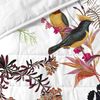 Colcha 100% Algodón Birds Of Paradise 180x260 Cm (cama 80/90) Multicolor
