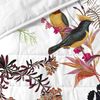 Colcha 100% Algodón Birds Of Paradise 240x260 Cm (cama 135/140) Multicolor