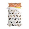 Bajera 100% Algodón Dogs 90x200x32 Cm (cama 90) Multicolor