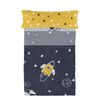 Juego De Sábanas 2 Piezas 100% Algodón Starspace 160x270 Cm (cama 80/90) Multicolor