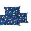 Funda De Almohada 100% Algodón Hotdog 80x80 Cm Multicolor