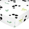 Bajera 100% Algodón Panda Garden 90x200x32 Cm (cama 90) Multicolor