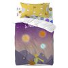 Juego Nórdico 2 Piezas 100% Algodón Les Planetes 100x120 Cm (cuna) Multicolor