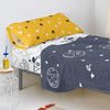 Bajera 100% Algodón Starspace 105x200x32 Cm (cama 105) Multicolor