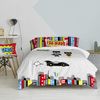 Juego Nórdico 2 Piezas 100% Algodón Bat 180x220 Cm (cama 105) Multicolor