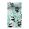 Colcha 100% Algodón Panda Garden Blue 200x260 Cm (cama 105) Azul