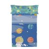 Juego De Sabana 100% Algodón Astronaut Cama 105 (180x270 Cm) Multicolor