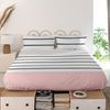 Sábana 100% Algodón Blush 180x270 Cm (cama 105) Multicolor