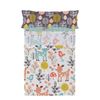 Juego De Sábanas 2 Piezas 100% Algodón Woodland 180x270 Cm (cama 105) Multicolor