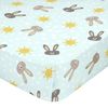 Bajera 100% Algodón Rabbit Family 105x200x32 Cm (cama 105) Multicolor