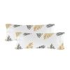 Funda De Almohada 100% Algodón Foliage 45x125 Cm (cama 105) Multicolor