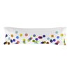 Funda De Almohada 100% Algodón Confetti 45x125 Cm (cama 105) Multicolor