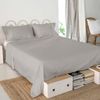 Sábana 100% Algodón Basic 180x270 Cm (cama 105) Gris