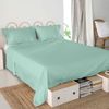 Sábana 100% Algodón Basic 160x270 Cm (cama 80/90) Menta