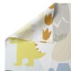 Juego De Sábanas 2 Piezas 100% Algodón Happydino 180x270 Cm (cama 105) Multicolor