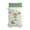 Juego Nórdico 2 Piezas 100% Algodón Happydino 140x200 Cm (cama 80) Multicolor