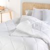 Relleno Nórdico 4 Estaciones 120 + 250 Gr 100% Microfibra Basic 180x220 Cm (cama 105) Blanco