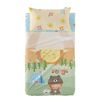 Juego De Sábanas 2 Piezas 100% Algodón Camping 120x180 Cm (maxicuna) Multicolor