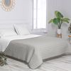 Colcha 100% Algodón Dash 180x260 Cm (cama 80/90) Gris