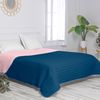 Colcha 100% Algodón Dash 250x260 Cm (cama 150) Rosa/azul Marino