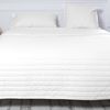 Colcha 100% Algodón Dash 180x260 Cm (cama 80/90) Blanco