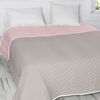 Colcha 100% Algodón Arista 260x260 Cm (cama 160) Rosa Palo