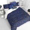 Funda Nórdica 100% Algodón Deep Blue Cama 180/200 (260x220 Cm) Multicolor