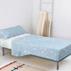 Juego De Sábanas 2 Piezas 100% Algodón Little Star 180x270 Cm (cama 105) Azul