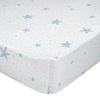 Bajera 100% Algodón Little Star 105x200x32 Cm (cama 105) Azul