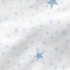 Bajera 100% Algodón Little Star 105x200x32 Cm (cama 105) Azul