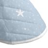 Colcha 100% Algodón Little Star 180x260 Cm (cama 80/90) Azul