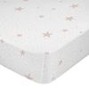 Bajera 100% Algodón Little Star 105x200x32 Cm (cama 105) Rosa