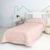 Colcha 100% Algodón Little Star 180x260 Cm (cama 80/90) Rosa