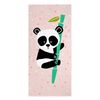Toalla 70% Algodón 30% Poliéster Panda Garden 70x150 Cm Multicolor