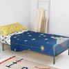 Juego De Sábanas 2 Piezas 100% Algodón La Nuit 180x270 Cm (cama 105) Multicolor