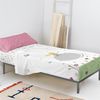 Juego De Sábanas 2 Piezas 100% Algodón Campagne 180x270 Cm (cama 105) Multicolor