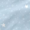 Saco Nórdico 100% Algodón Little Star 90x200 Cm (cama 90) Con Relleno Azul